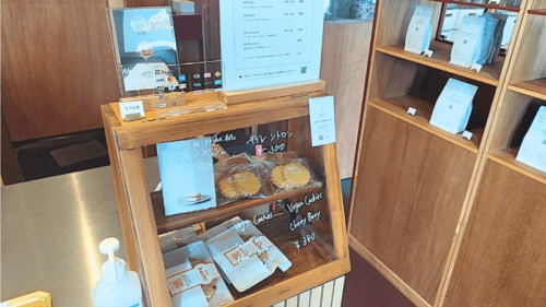 shikishima coffee factoryの焼き菓子