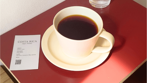 shikishima coffee factoryのコスタリカのコーヒー