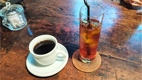 森彦・円山店のコーヒーと紅茶